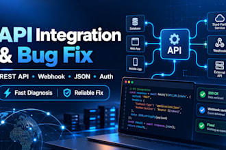 fix your rest API webhook json or integration errors