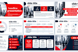 design an investor pitch deck b2b sales presentation startup pitch deck