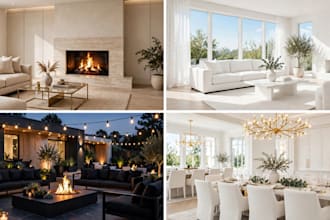 do realistic virtual staging, virtual furniture staging