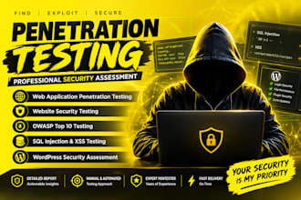 perform web penetration find vulnerabilities and provide a report