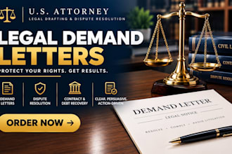 write a powerful demand letter for debt collection and payment recovery