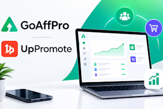 set up goaffpro or uppromote affiliate tracking for your store