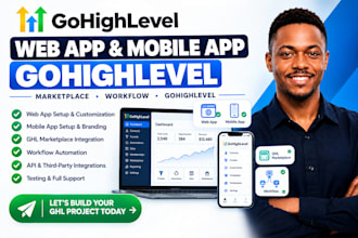 do gohighlevel web app mobile app ghl marketplace ghl workflow gohighlevel