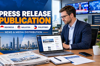 publish your press release in indonesia malaysia  philippines new sites