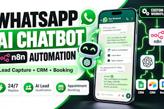 build a whatsapp ai chatbot with n8n automation