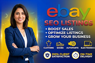 do ebay listing, ebay SEO, ebay lister, ebay product upload, ebay dropshipping
