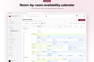 build a hotel booking and property management system
