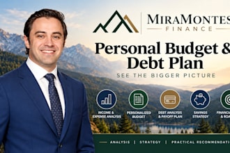 analyze your finances and create a personalized budget and debt plan