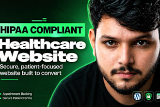 build a hipaa compliant healthcare and medical website
