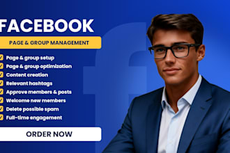 manage your facebook page and group professionally