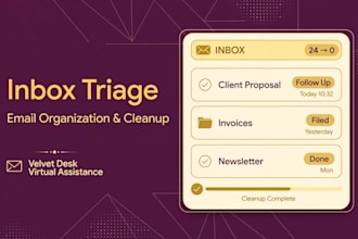 triage, organize, and clean up your overflowing email inbox