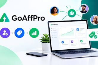 set up goaffpro affiliate referral codes and creator tracking