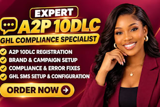 register and fix ghl a2p 10dlc, gohighlevel sms compliance and twilio a2p