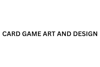 design card game art and card game character