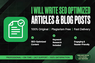 seo blogs posts and website content that ranks