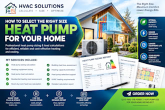 do heat pump sizing calculation and heat pump load calculation