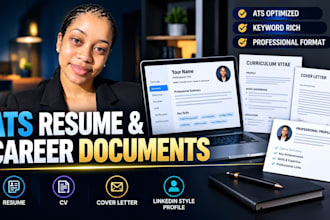 write professional ats resume CV cover letter and linkedin profile nhs proposals