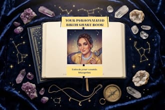 create a personalized birth chart reading and astrology PDF