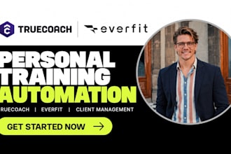 setup truecoach everfit personal training automation client management