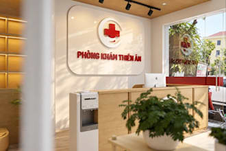 medical clinic interior, dental reception, lobby, massage,therapy treatment room