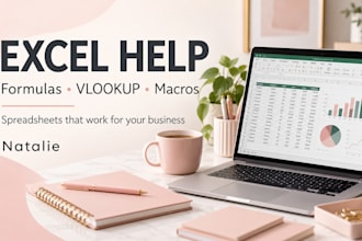 fix excel formulas and vlookup errors and automate spreadsheets