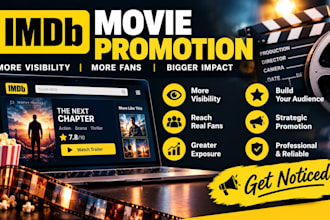do imdb movie promotion to increase visibility and fans for starmeter rank