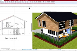 create elevation and section, shop drawings, joinery and fabrication cutlist