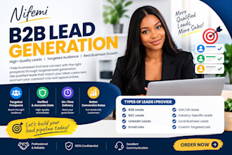 create a verified b2b email lead list