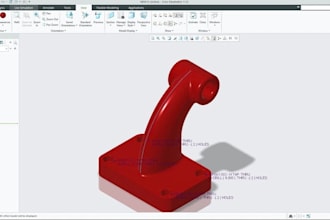design cad automotive parts, brackets, housings, mounts and mechanical component