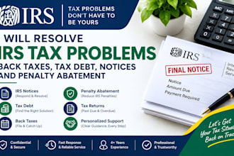 resolve irs tax problem back taxes tax debt irs notice and penalty abatement