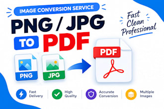 convert png and jpg images to PDF file