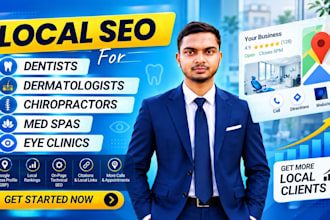 do local SEO for dentists, med spas, chiropractors and clinics