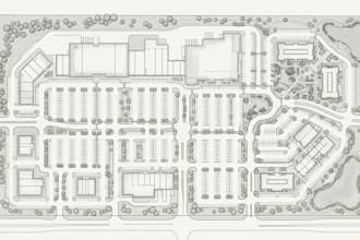 design commercial site plans, land use plans, urban planning and master plan