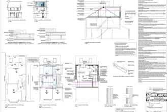 create UK building regulations drawings and structural design