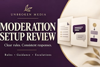 review your community moderation rules and escalation workflow