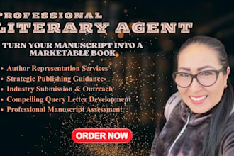 research literary agents matched to your book and genre