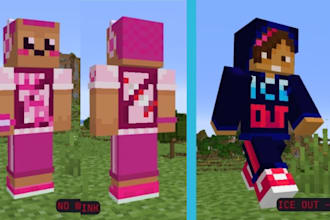 create minecraft skin, minecraft arts, and custom skin