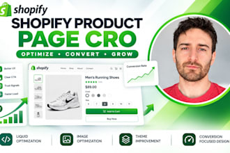 optimize shopify product pages for cro, conversions and low sales