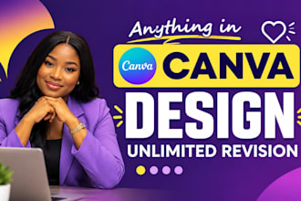 be your expert personal canva designer