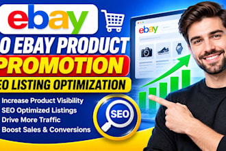 do ebay product promotion, seo listing optimization