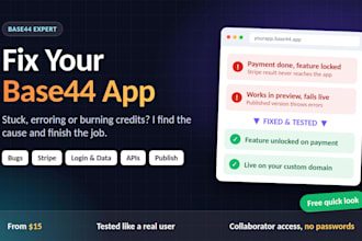 fix build and deploy your base44 app base44 bug fixing and base44 integration