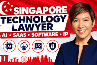 provide singapore legal consulting for ai, saas, software and IP contract