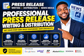 write press release PR distribution news media press release writing pr writing