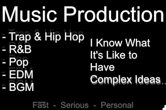 produce instrumentals and tracks