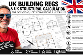 uk building regulation UK structural calculation for extensions loft conversions