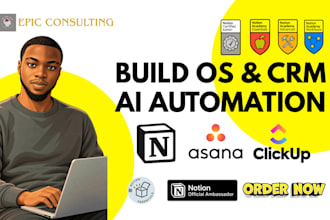 automate agency workflow with notion dashboard, notion workspace, notion expert