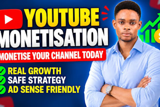 help optimize your youtube channel for monetization and growth