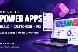 build or fix microsoft power apps canvas and model driven apps