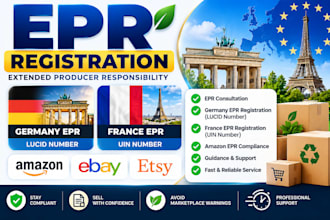 do germany epr and france epr registration for amazon sellers