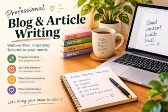 write engaging blogs posts and articles